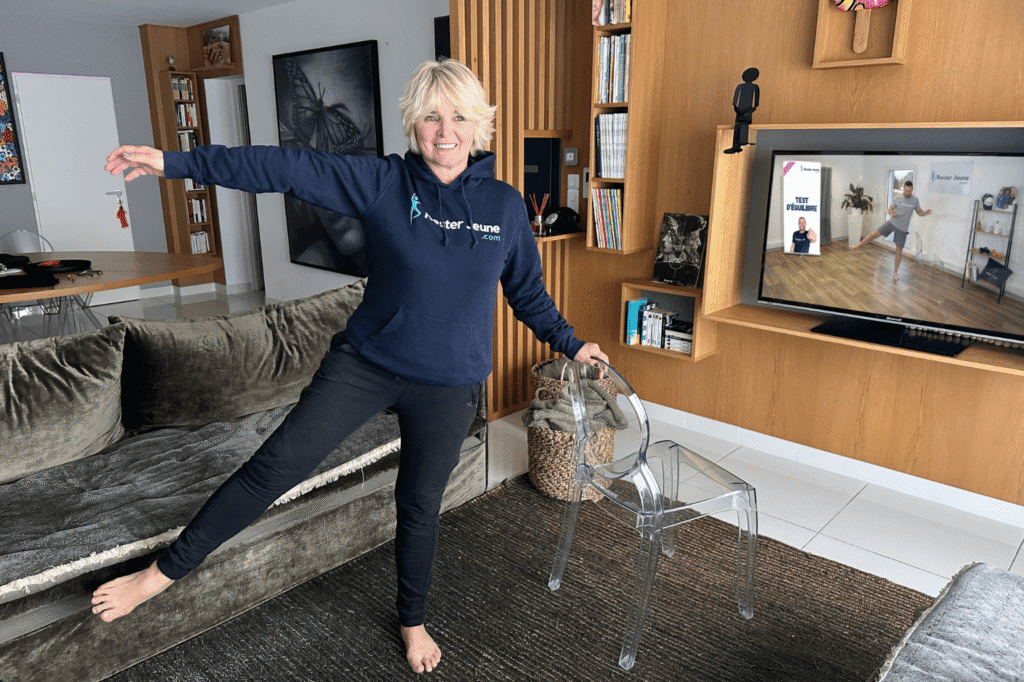 Activité physique seul à domicile